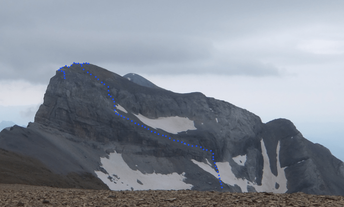 Itinéraire descente Cylindre